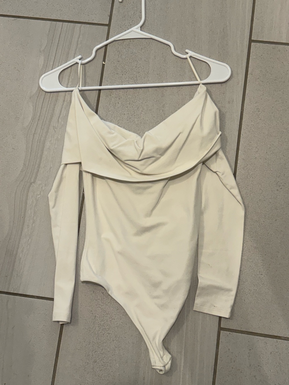 Aritzia Contour Bodysuit White
